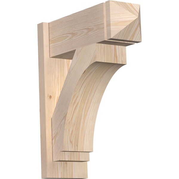 Ekena Millwork Imperial Smooth Arts and Crafts Outlooker, Douglas Fir, 7 1/2"W x 20"D x 24"H OUT08X20X24IMP03SDF - main